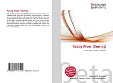 Capa do livro de Racoş River (Someş) 