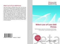 Capa do livro de Wike's Law of Low Odd Primes 