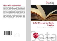 Couverture de Oxford Centre for Hindu Studies