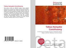 Capa do livro de Tobias Hainyeko Constituency 