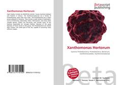 Couverture de Xanthomonas Hortorum