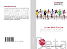 Buchcover von Adam Bousdoukos
