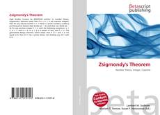Bookcover of Zsigmondy's Theorem