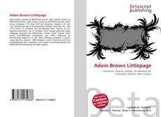 Adam Brown Littlepage kitap kapağı