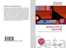 Capa do livro de Without Loss of Generality 