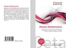 Buchcover von Witness (Mathematics)