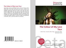 Buchcover von The Colour of My Love Tour