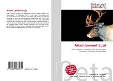Adam Lewenhaupt kitap kapağı