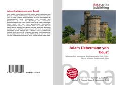 Adam Liebermann von Beust kitap kapağı