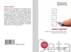 Adam Lipinski的封面