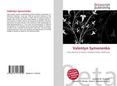 Buchcover von Valentyn Symonenko