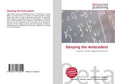 Buchcover von Denying the Antecedent