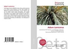 Buchcover von Adam Lonicerus