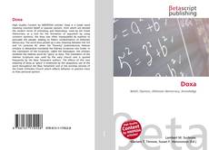 Capa do livro de Doxa 