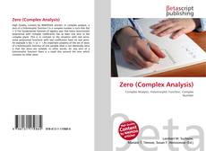 Portada del libro de Zero (Complex Analysis)