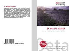 Copertina di St. Mary's, Alaska