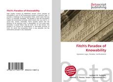 Copertina di Fitch's Paradox of Knowability