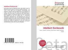 Portada del libro de Adalbert Dankowski