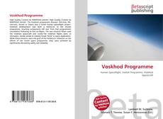 Portada del libro de Voskhod Programme