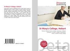 Copertina di St Mary's College, Hobart