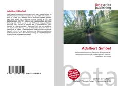 Bookcover of Adalbert Gimbel