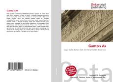 Portada del libro de Ganto's Ax