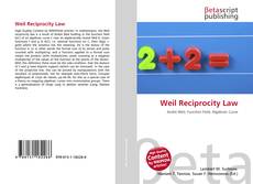 Buchcover von Weil Reciprocity Law