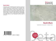 Capa do livro de Rack'n'Ruin 