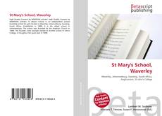 Bookcover of St Mary's School, Waverley