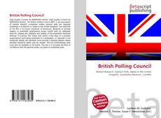 Portada del libro de British Polling Council