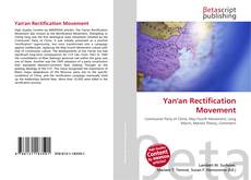 Bookcover of Yan'an Rectification Movement
