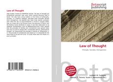 Portada del libro de Law of Thought