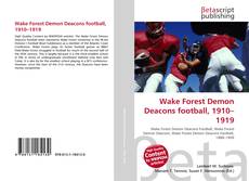 Wake Forest Demon Deacons football, 1910–1919的封面