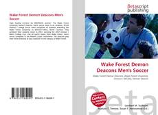 Portada del libro de Wake Forest Demon Deacons Men's Soccer