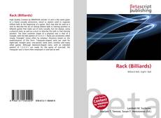 Portada del libro de Rack (Billiards)