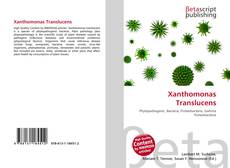 Xanthomonas Translucens的封面