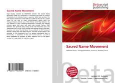 Copertina di Sacred Name Movement