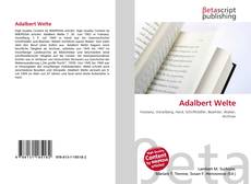 Adalbert Welte的封面