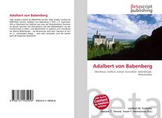 Copertina di Adalbert von Babenberg