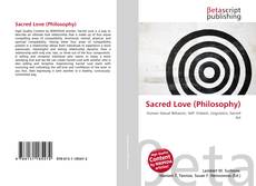 Capa do livro de Sacred Love (Philosophy) 