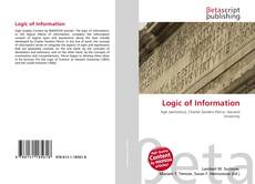 Capa do livro de Logic of Information 