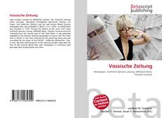 Vossische Zeitung的封面