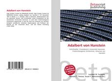 Portada del libro de Adalbert von Hanstein