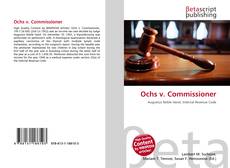 Portada del libro de Ochs v. Commissioner