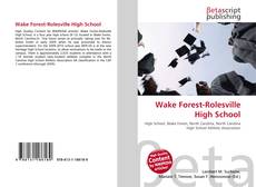 Portada del libro de Wake Forest-Rolesville High School