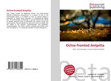 Portada del libro de Ochre-fronted Antpitta