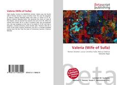 Portada del libro de Valeria (Wife of Sulla)