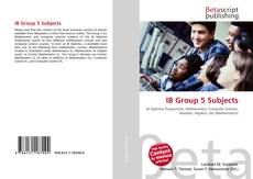 Capa do livro de IB Group 5 Subjects 