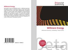 Buchcover von Willmore Energy
