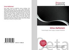 Portada del libro de Uma Aaltonen